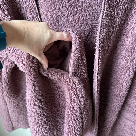 PINK Victoria’s Secret open front sherpa teddy cardigan - Picture 5 of 9